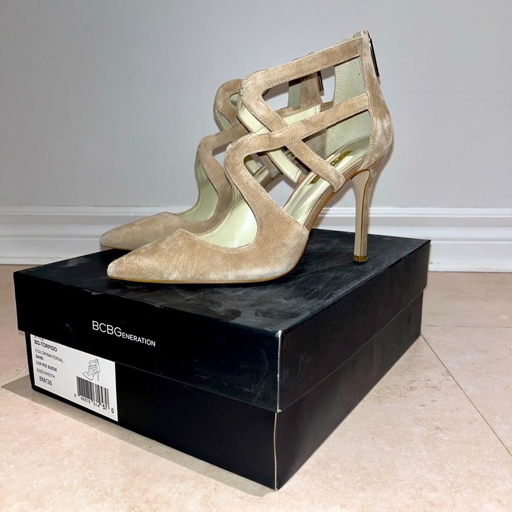 BCBGeneration Suede Heels